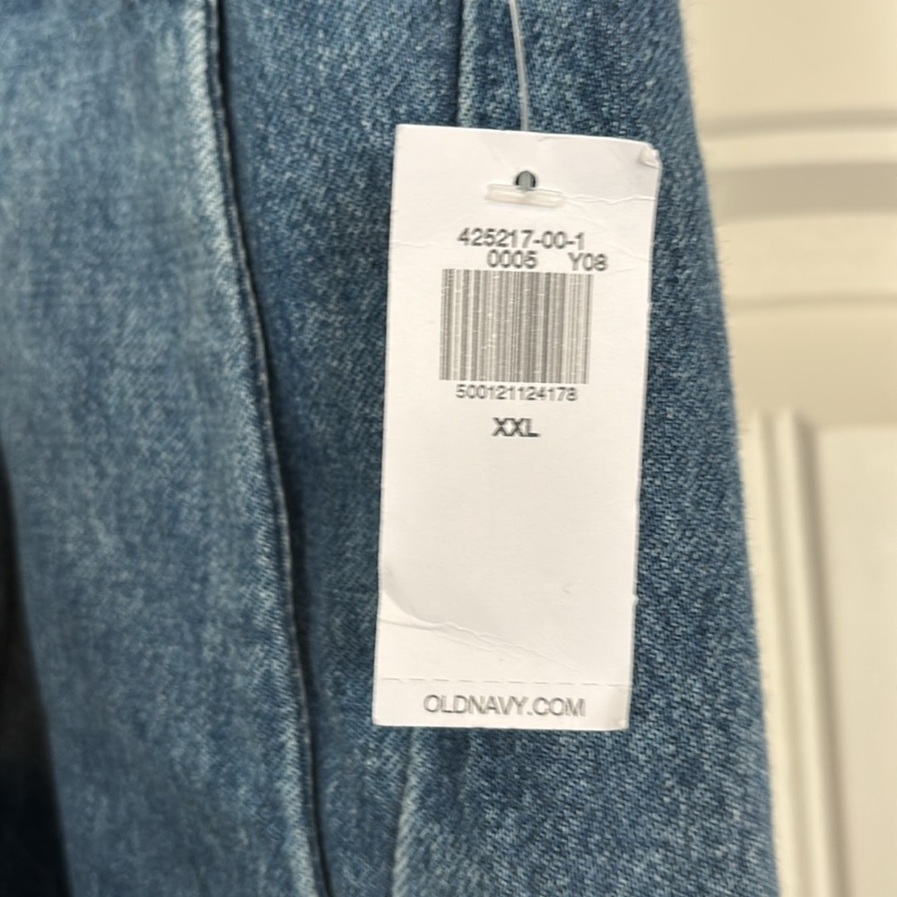 Old Navy High Waist Taylor Denim Shorts - Blue - Picture 7 of 11
